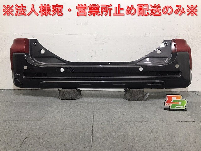 スペーシア/ギア/フレアワゴンタフスタイル MK53S/MM53S 純正 リアバンパー 71811-79R7 フェニックスレッド ガンメタ 2トーン DW6(124889)
