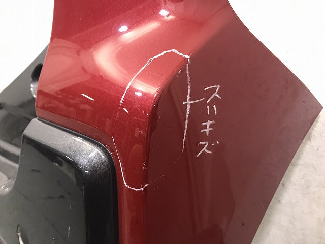 スペーシア/ギア/フレアワゴンタフスタイル MK53S/MM53S 純正 リアバンパー 71811-79R7 フェニックスレッド ガンメタ 2トーン DW6(124889)