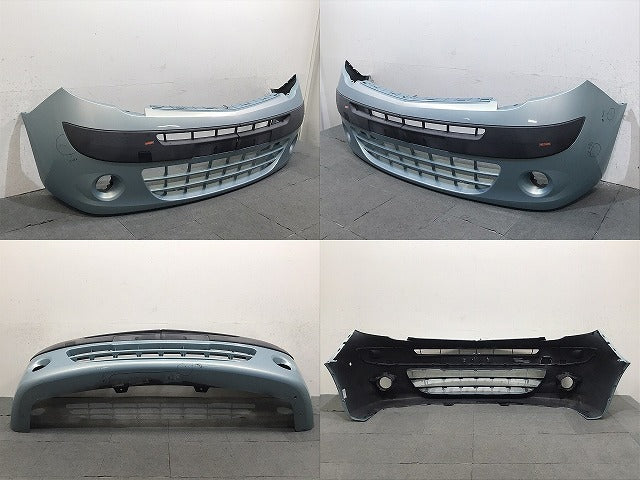 カングー KWK4M 純正 前期 フロントバンパー 8200499016 ブルーアルジョン MRNP ルノー(125046)