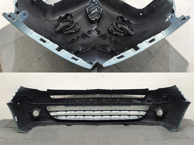 カングー KWK4M 純正 前期 フロントバンパー 8200499016 ブルーアルジョン MRNP ルノー(125046)