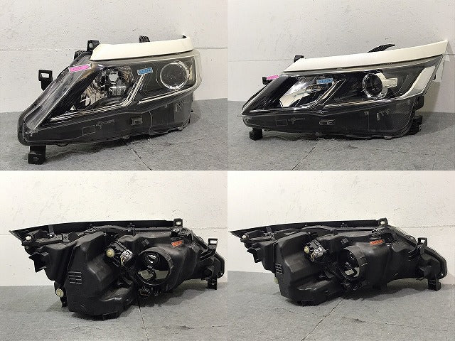 セレナ/ハイウェイスター/S/X/G/XV C27/GC/GFC/GNC/GFNC/HFC/HC 純正 前期 左ヘッドライト LED レベ 100-23721 26075-5TF5A(125060)