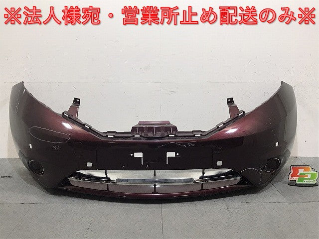ノート E12/HE12/NE12/SNE12 純正 前期 フロントバンパー 62022 3VA0H フランボワーズレッド NAB 日産(125086)