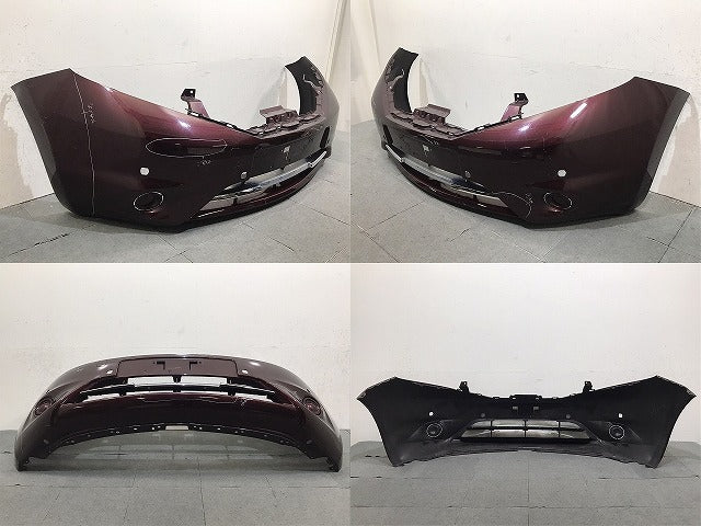ノート E12/HE12/NE12/SNE12 純正 前期 フロントバンパー 62022 3VA0H フランボワーズレッド NAB 日産(125086)