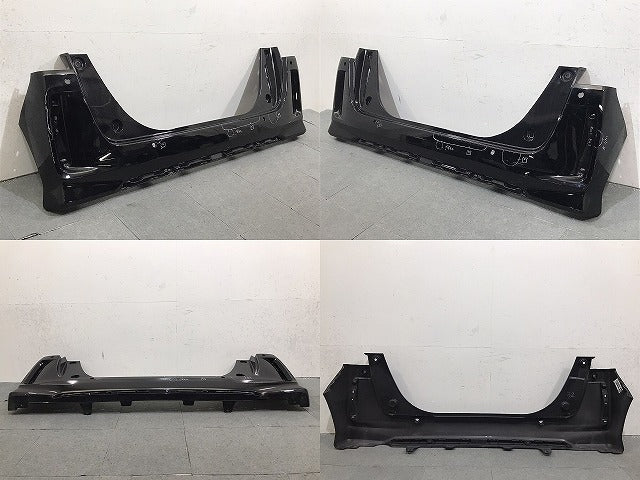 N-BOX/NBOX Nボックス/カスタム JF3/JF4 純正 後期 リアバンパー 71501-TTA-J200 クリスタルブラックパール NH731P ホンダ(125117)