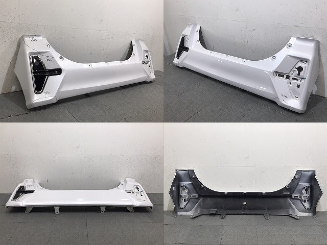タント カスタム/シフォン カスタム LA650S/LA660S/LA650F/LA660F 純正 リアバンパー 52159-B2B70 ホワイトパール W25(125130)