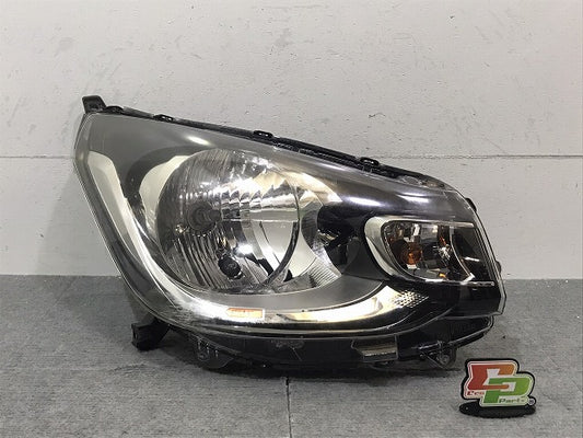 eKワゴン B11W 純正 右ヘッドライト/ランプ ハロゲン レベライザー STANLEY W1046 三菱(125191)