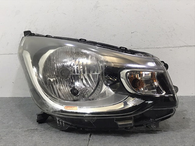 eKワゴン B11W 純正 右ヘッドライト/ランプ ハロゲン レベライザー STANLEY W1046 三菱(125191)
