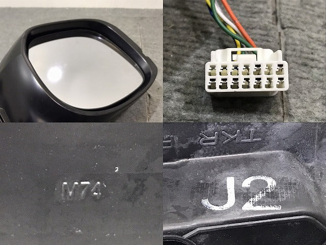 N-WGN/NWGN N-ワゴン/Nワゴン/エヌワゴン/JH3/JH4 純正 右ドアミラー 7線 M74 ホライズンシーブルー・パール B629P ホンダ(125208)