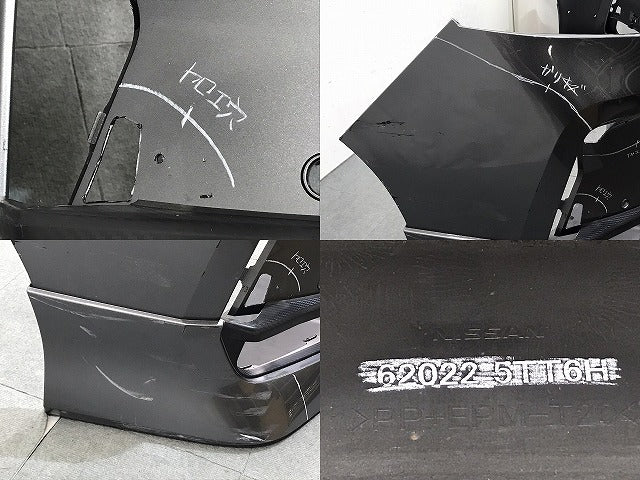 セレナ/ハイウェイスター C27/GC27/GFC27/GNC27/GFNC27/HFC27/HC27 純正 後期 フロントバンパー スポイラー付 62022 5TT6H グレー(125221)