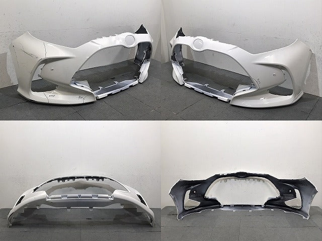 ヤリス KSP210/MXPA10/MXPA15/MXPH10/MXPH15 純正 フロントバンパー 52119-K0020/30 スーパーホワイトII 040 トヨタ(125268)