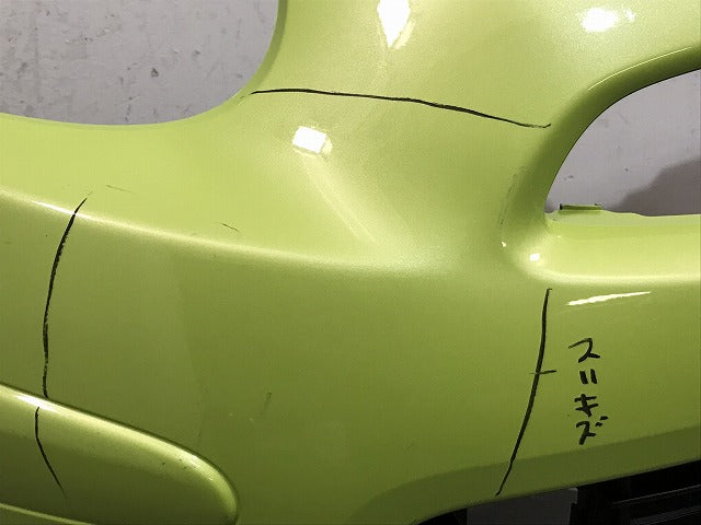 マーチ K13/NK13 純正 前期 フロントバンパー グリル付 62022 1HC0H スプリンググリーン JAD 日産(125319)