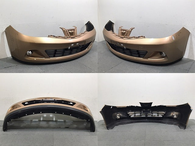 ティーダ/ラティオ C11/SC11/SJC11/SNC11 純正 後期 フロントバンパー 62022-1JY0H シャンパーニュゴールド CAA 日産(125389)