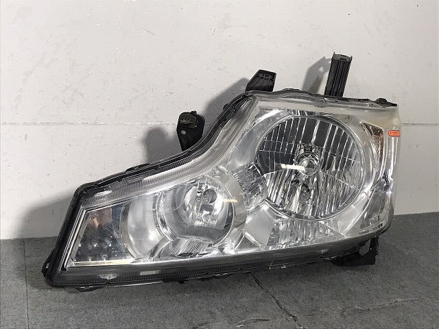 ステップワゴン/スパーダ RK1/RK2/RK5/RK6 純正 前期 左ヘッドライト/ランプ AFS無 キセノン HID レベライザー 刻印J1 100-22013(125417)