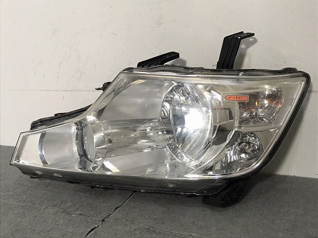 ステップワゴン/スパーダ RK1/RK2/RK5/RK6 純正 前期 左ヘッドライト/ランプ AFS無 キセノン HID レベライザー 刻印J1 100-22013(125417)