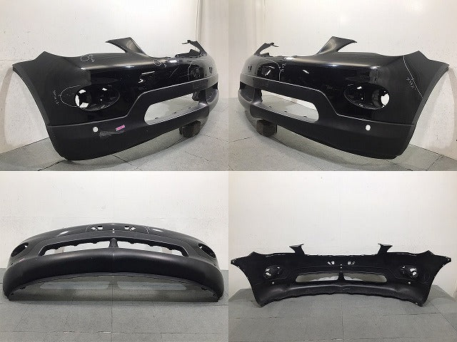 スカイライン/クロスオーバー J50/NJ50 純正 フロントバンパー 62022 1BA0H スーパーブラック KH3 日産(125617)