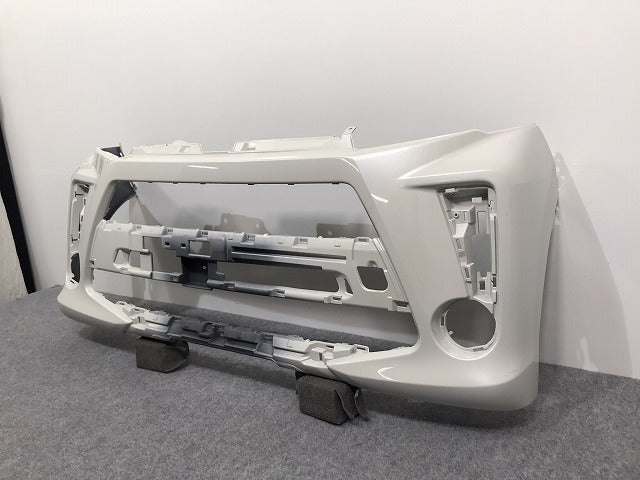 ムーヴ カスタム LA150S/LA160S 純正 後期 フロント バンパー 52119-B2F20 ホワイト ダイハツ(125686)