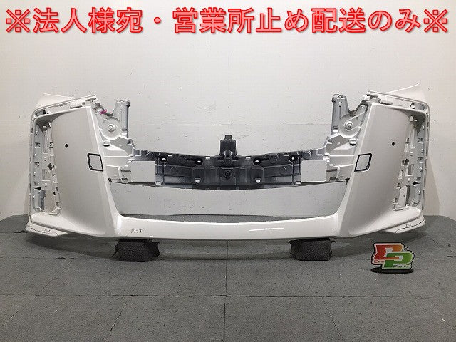 アルファード/S/ハイブリッド 30/AGH30W/AGH35W/GGH30W/GGH35W/AYH30W 純正 後期 フロントバンパー 52119-58610/20 ホワイト 070(125761)