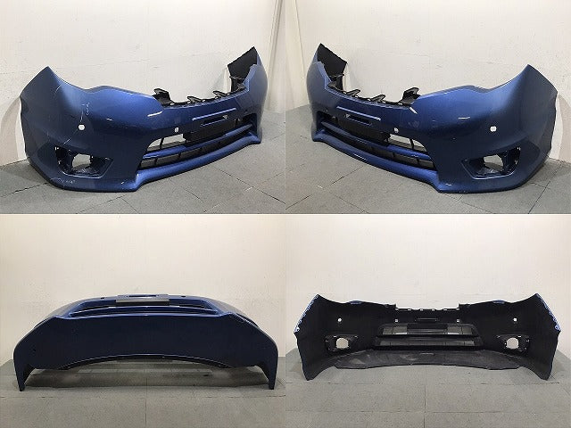 セレナ/ハイウェイスター C26C26/FPC26/NC26/FNPC26/HC26/HFC26/FNC26 純正 後期 フロントバンパー 62022 3GS0H ブルー RAW(125797)
