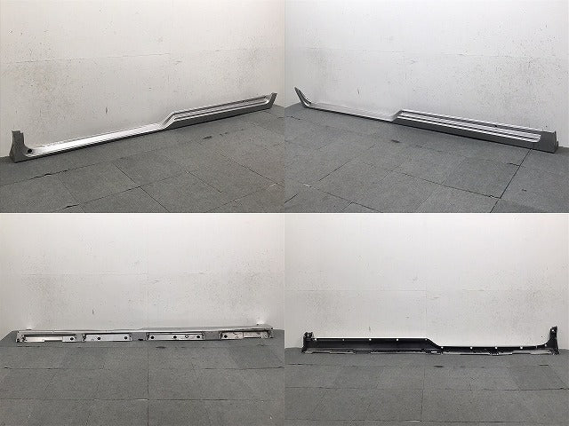 ヴォクシー/ノア/エスクァイア 80系/ZRR80W/ZRR85W/ZRR80G/ZRR85G/ZWR80W 純正 右サイドステップ/サイドスカート 75850-28050 シルバー(125807)