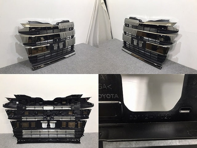 新車取り外し!ノア/SG/SZ 90/ZWR90W/95W/MZRA90W/95W 純正 フロントグリル/ラジエーターグリル/カメラ穴付 53101-V1020/53112-V1020(125927)
