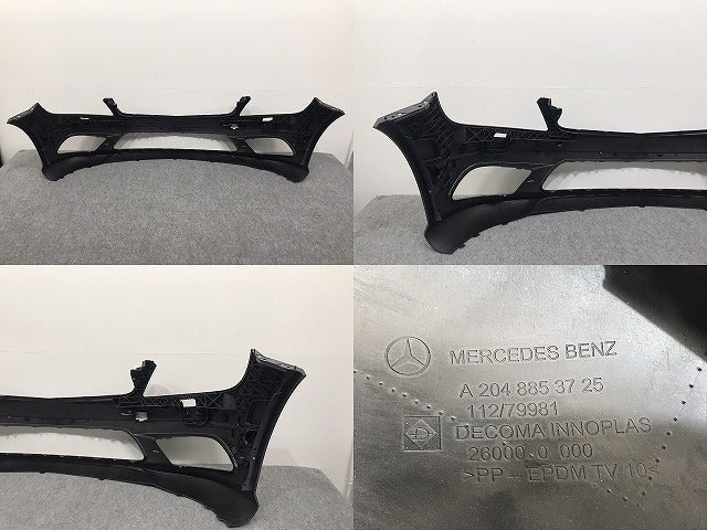 新品!Cクラス W204 純正 前期 フロント バンパー A 204 885 37 25 A20488527389999 サフ メルセデスベンツ(126011)