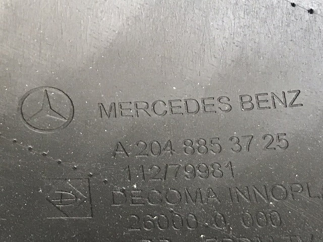 新品!Cクラス W204 純正 前期 フロント バンパー A 204 885 37 25 A20488527389999 サフ メルセデスベンツ(126017)