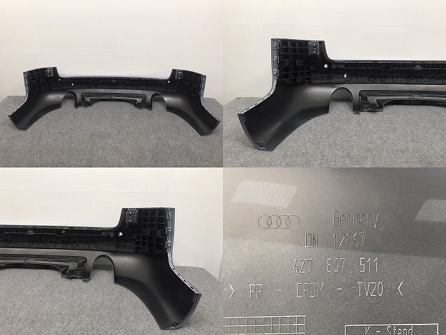 新品!A6(C5)オールロードクワトロ/2000-2005 4B系 純正 フロント バンパー 4Z7 807 511 4Z7807303AGRU 未塗装 アウディ(126053)