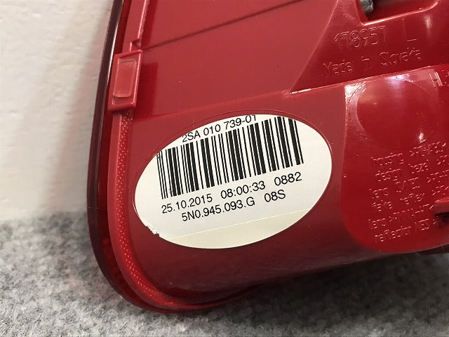 新品!ティグアン 5N系 純正 左 テールランプ/ライト/レンズ ハロゲン 5N0.945.309 5N0945093G フォルクスワーゲン(126068)