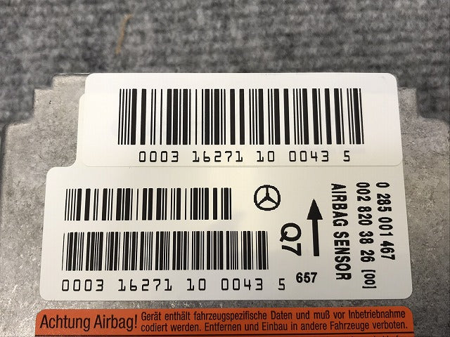 新品!B,Sｸﾗｽ W168 W220/2000y 純正 ｴｱﾊﾞｯｸｺﾝﾋﾟｭｰﾀｰ 002 820 38 26 0028203826 メルセデスベンツ(126115)