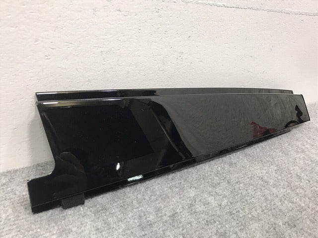 新品!Sクラス W221/2005y-2013y 純正 左リア ドア サッシュカバー A221 690 13 87 2216901387 ブラック ソリッド メルセデスベンツ(126287)