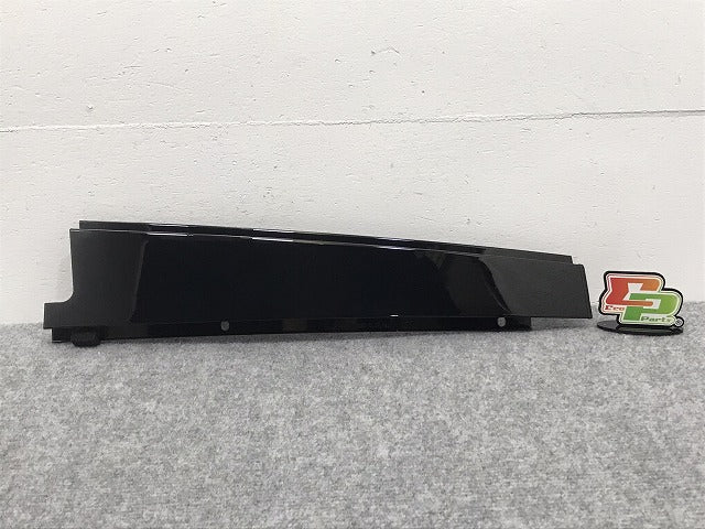新品!Sクラス W221/2005y-2013y 純正 左リア ドア サッシュカバー A221 690 13 87 2216901387 ブラック ソリッド メルセデスベンツ(126289)