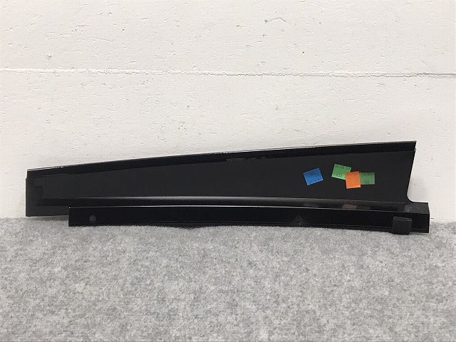 新品!Sクラス W221/2005y-2013y 純正 左リア ドア サッシュカバー A221 690 13 87 2216901387 ブラック ソリッド メルセデスベンツ(126289)