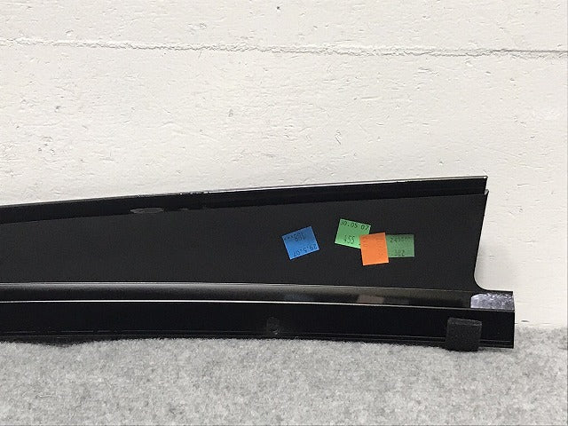 新品!Sクラス W221/2005y-2013y 純正 左リア ドア サッシュカバー A221 690 13 87 2216901387 ブラック ソリッド メルセデスベンツ(126289)