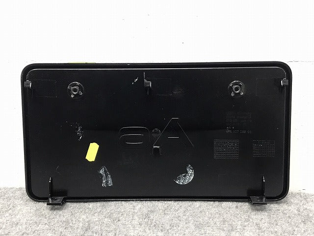 新品!A6 2009-2011 純正 フロント ライセンスベース ナンバープレートベース 4F0 807 285 CC 4F0807285CBT94 アウディ(126301)