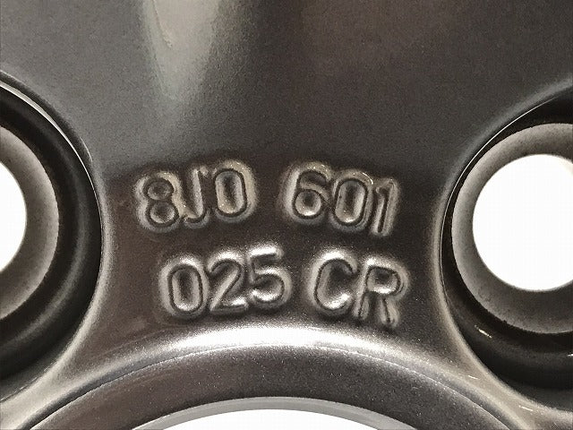 新品!TT(A5) 8J 系/2011-2014 純正 ホイール 1本のみ18x9J/ET52/5穴 5H/PCD112/ハブ径57mm 8J0 601 025 CR 8J0601025CR アウディ(126310)