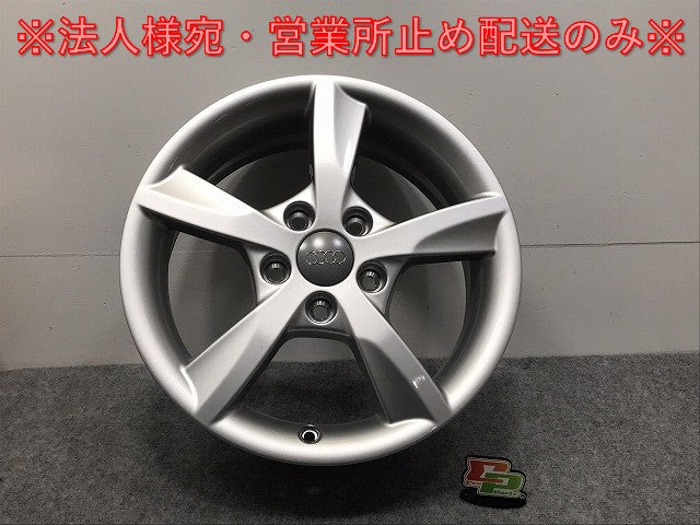 新品!A3 8V 系/2013-2016 純正 ホイール 1本のみ16x6J/ET48/5穴 5H/PCD112/ハブ径57mm 8V0 071 496 8V00714968Z8 アウディ(126380)