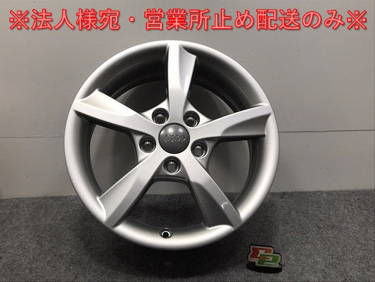 新品!A3 8V 系/2013-2016 純正 ホイール 1本のみ16x6J/ET48/5穴 5H/PCD112/ハブ径57mm 8V0 071 496 8V00714968Z8 アウディ(126380)
