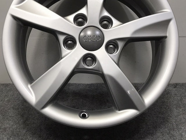 新品!A3 8V 系/2013-2016 純正 ホイール 1本のみ16x6J/ET48/5穴 5H/PCD112/ハブ径57mm 8V0 071 496 8V00714968Z8 アウディ(126380)
