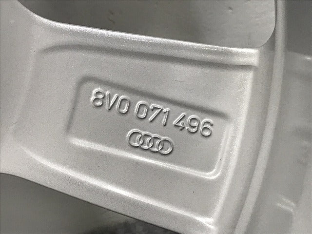 新品!A3 8V 系/2013-2016 純正 ホイール 1本のみ16x6J/ET48/5穴 5H/PCD112/ハブ径57mm 8V0 071 496 8V00714968Z8 アウディ(126380)