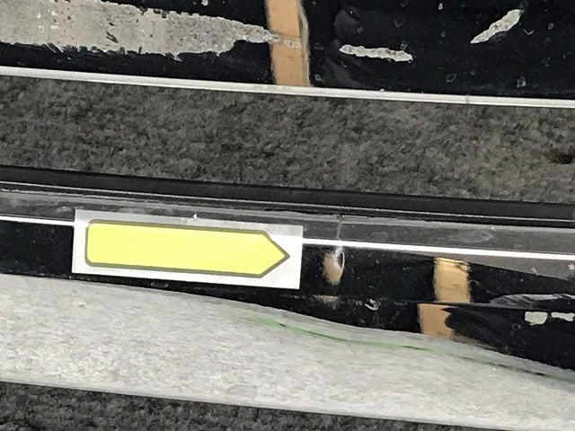 デイズルークス/ハイウェイスター B21A 純正 前期 フロント バンパー カメラ穴付 6400F829 メッキ 日産(126544)