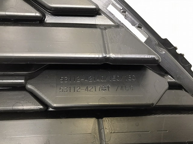 新車取り外し!RAV4/X/ハイブリッドX MXAA52/MXAA54/AXAH52/AXAH54 純正 フロント グリル/ラジエーターグリル 53112-42140 素地 トヨタ(126599)