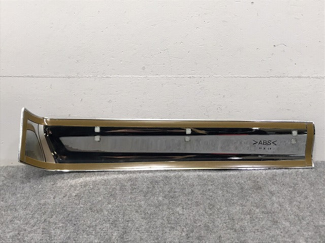 新品!レンジャー/プロ 2001- 標準/ワイド フルキャブ用 純正 左リア アッパーパネル 両面テープ貼付タイプ 53700-1150 メッキ 日野(126791)