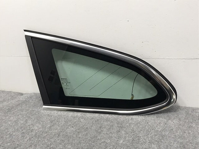 新品!V60 FB系/2011-2017 左 リア クォーター ガラス 43R-001564 31385428 ボルボ/VOLVO(126838)
