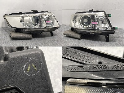 ワゴンR/スティングレ- MH23S 純正 右 ヘッドライト/ランプ レベライザー HID AFS無 刻印ハ KOITO 100-59191 35120-70K61 スズキ(126861)