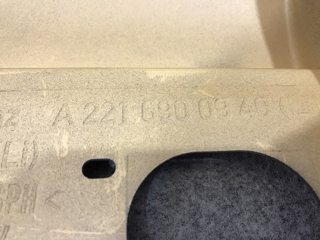 新品!Sクラス W221/2005y-2013y 純正 左 サイドステップ A221 698 03 54/A221 690 09 40 22169009409999 サフ メルセデスベンツ(126871)
