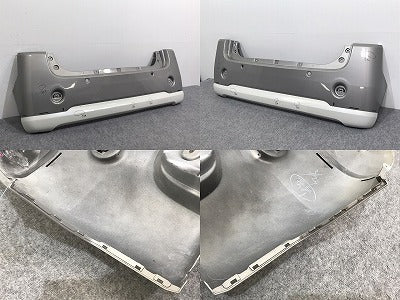 ムーヴ/キャンバス/キャンパス LA800S/LA810S 純正 リア バンパー 52159-B2A60 パールホワイトⅢ×スムースグレーマイカ  XE8 (126894)
