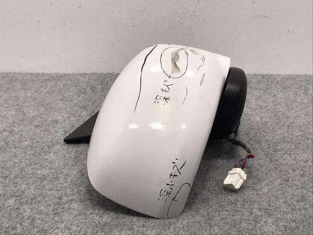 ウィングロード Y12/JY12/NY12 純正 右 ドアミラー 5線 ホワイト 3EN 日産(126964)