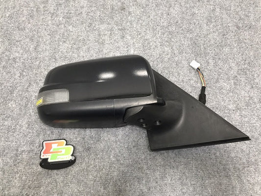 セレナ/ハイウェイスター C26/FPC26/NC26/FNPC26/HC26/HFC26/FNC26 純正 右 ドアミラー 9線 ウインカー付 ブラック G41(127102)