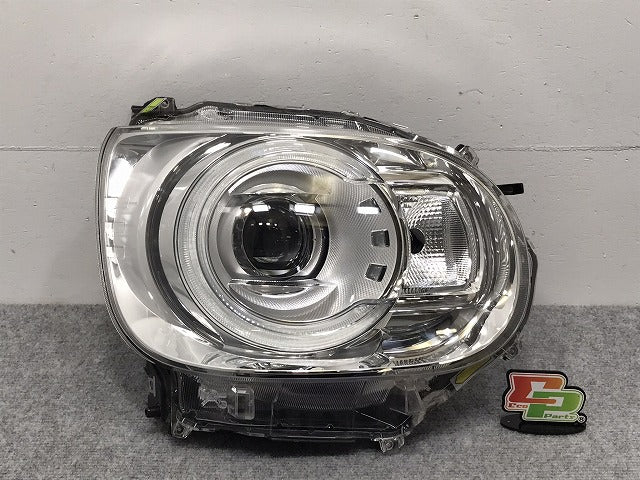 ムーヴ/キャンバス/キャンパス LA800S/LA810S 純正 右 ヘッドライト/ランプ LED レベライザー 刻印8L KOITO 100-69038 ダイハツ(127110)