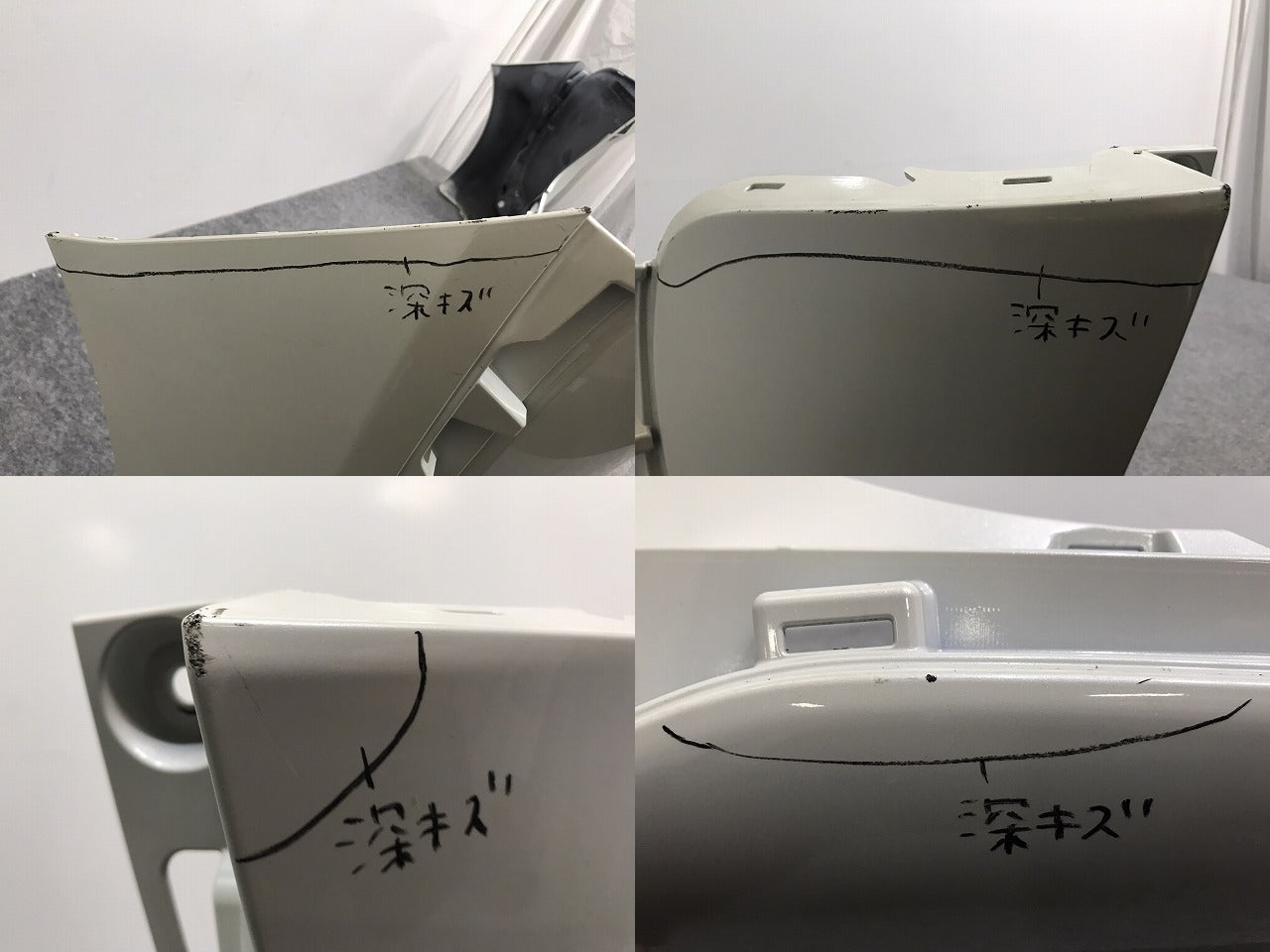シエンタ/ハイブリット 170系/NHP170G/NSP170G/NSP172G/NCP175G/ 純正 リア バンパー 52159-52770/A80 ホワイトパール 070 トヨタ(127173)